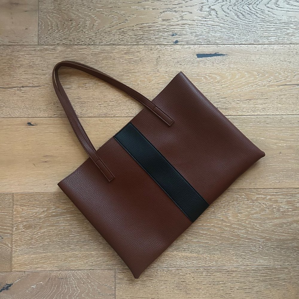 Vince Camuto Brown Shoulder Bag